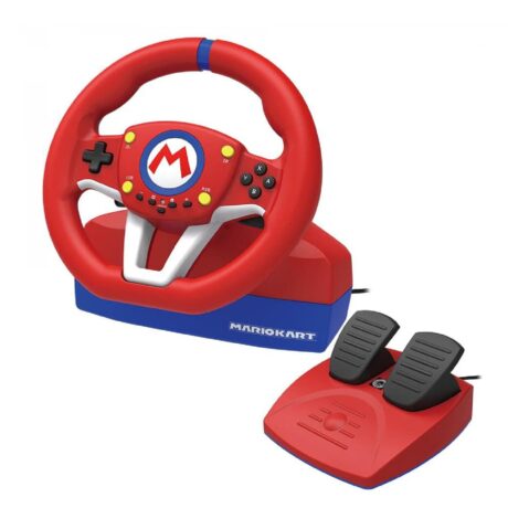 خرید فرمان و پدال بازی نینتندو سوییچ ماریو کارت پرو مینی مدل Hori Nintendo Switch Mario Kart Racing Wheel Pro Mini