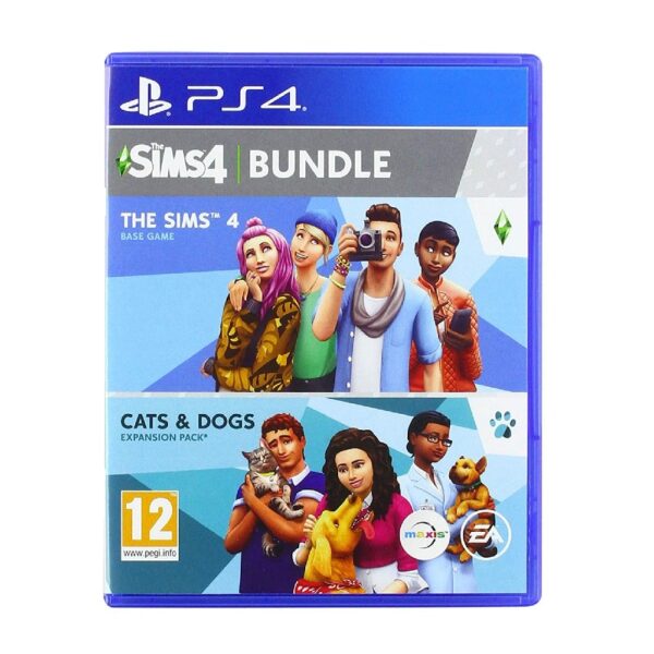 خرید بازی The Sims 4 + Cats & Dogs Bundle برای PS4