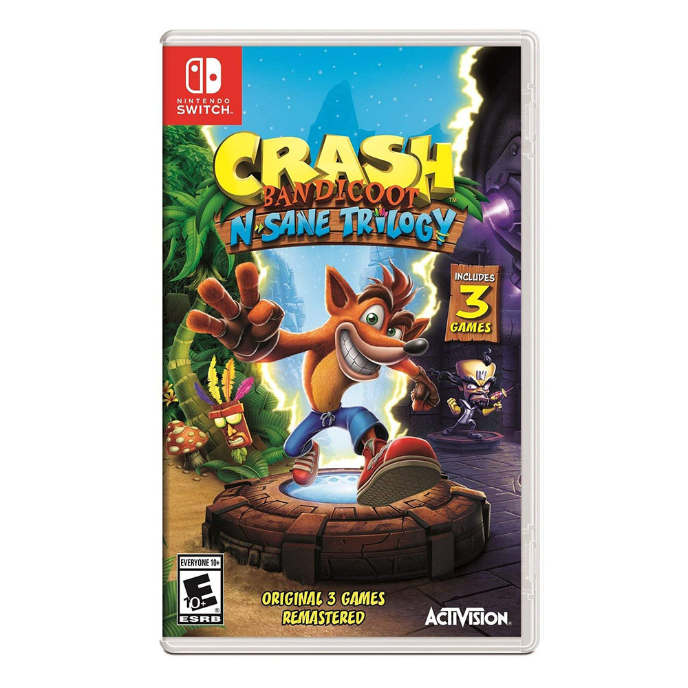 بازی Crash Bandicoot N. Sane Trilogy برای Nintendo