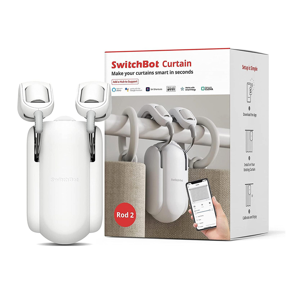 موتور پرده هوشمند SwitchBot Curtain Rod 2
