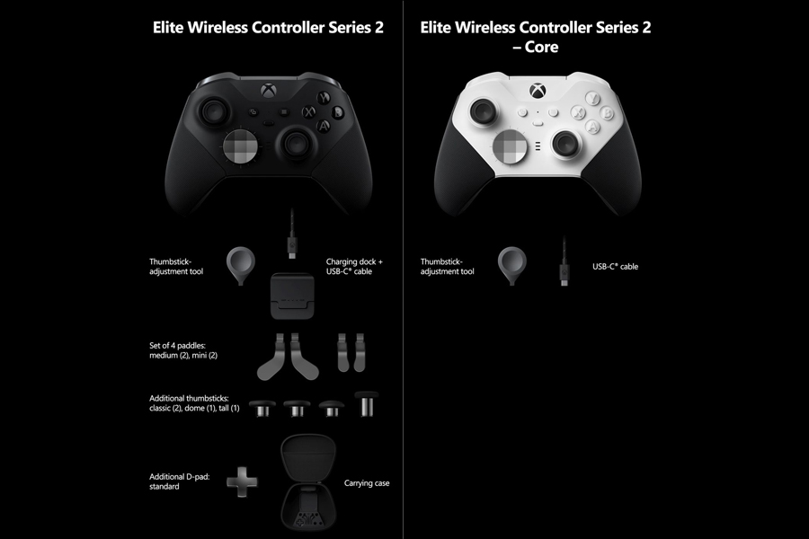تفاوت Xbox Elite Series 2 سفید و مشکی