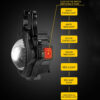 مینی چراغ قوه شارژی پایه دار LED برند COB مدل W5133 - Image 3