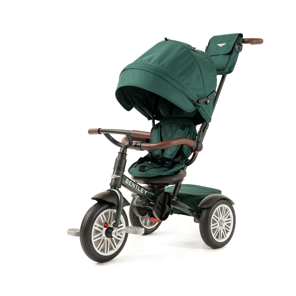 Bentley Kids 6-IN-1 Tricycle, Officially Licensed & Designed