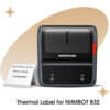 رول برچسب لیبل پرینتر NIIMBOT B3S ابعاد 70*40 - Image 3